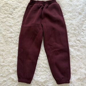 Comfrt Kids Maroon Joggers